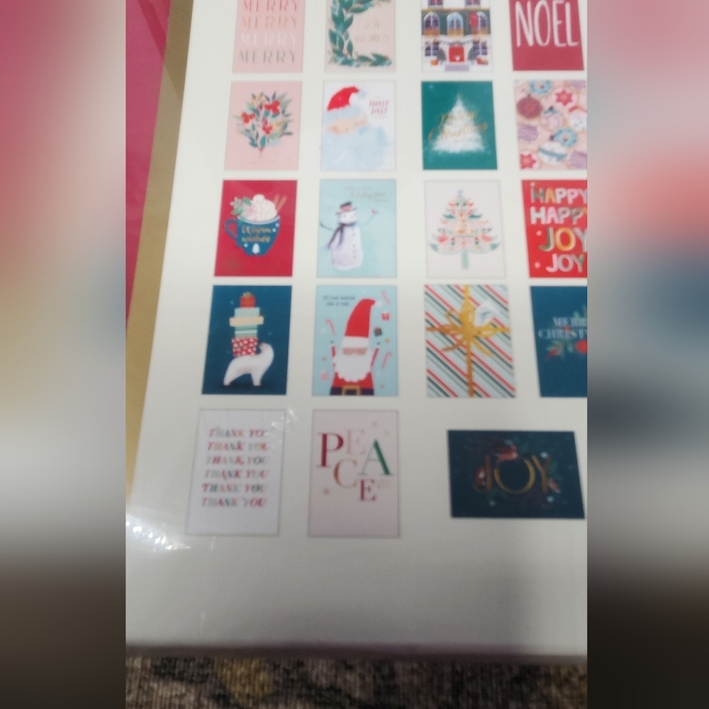 Boxed Holiday Cards Set 24ct - American Greetings: Christmas Cards Pack - Picture 10 of 12